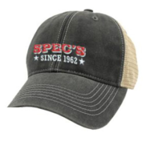 Zoom to enlarge the “specs Since 1962” Red Logo On Black & Khaki Hat