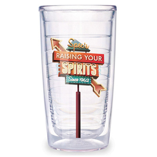 Zoom to enlarge the Specs Doublewall Cup W.lid • Raising Spirits 16oz
