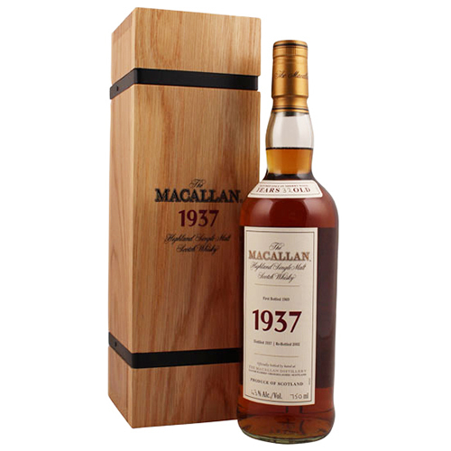 Zoom to enlarge the Macallan Fine and Rare Malts 1937 Scotch