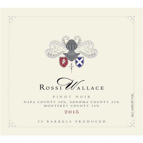 Zoom to enlarge the Rossi Wallace Napa Pinot Noir