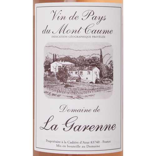 Zoom to enlarge the Domaine De La Garenne Rose Vin De Pays