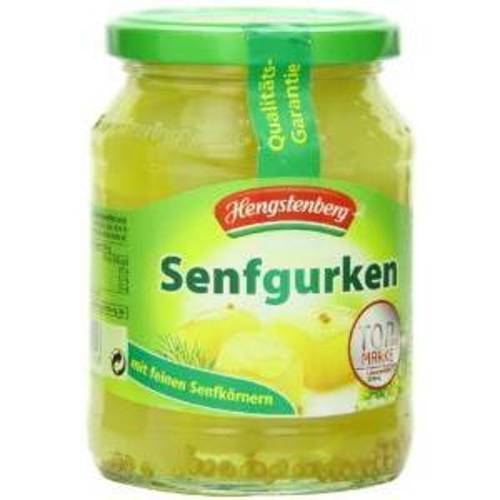 Zoom to enlarge the Hengstenberg • Senf-gurken (Mustard Pickles)