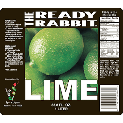 Zoom to enlarge the Ready Rabbit Sweetened Lime Juice