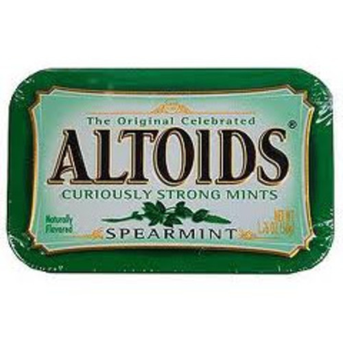 Zoom to enlarge the Altoids Curiously Strong Spearmint Mints