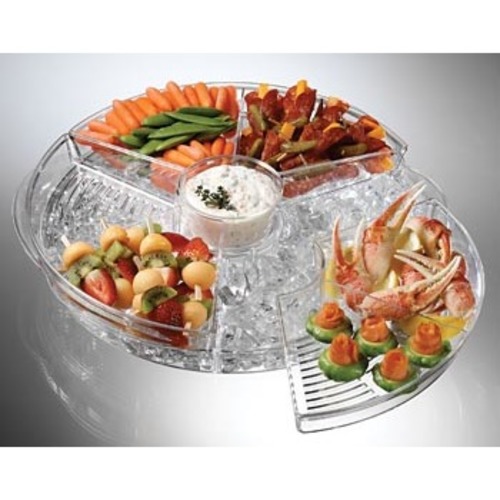 Zoom to enlarge the Prodyne • “appetizer On Ice ” Revolving Tray