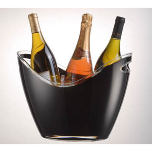 Zoom to enlarge the Prodyne Bottle Bucket 4 Btl • Black