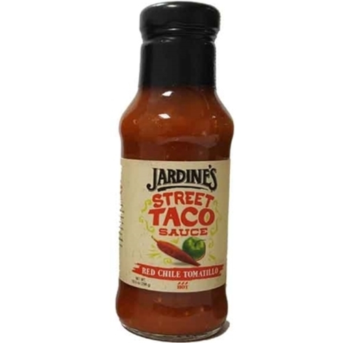 Jardines Street Taco Sauce • Red Chile Tomatillo