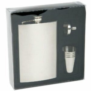 Maxam Flask • Stainless Steel 6 Pc Set