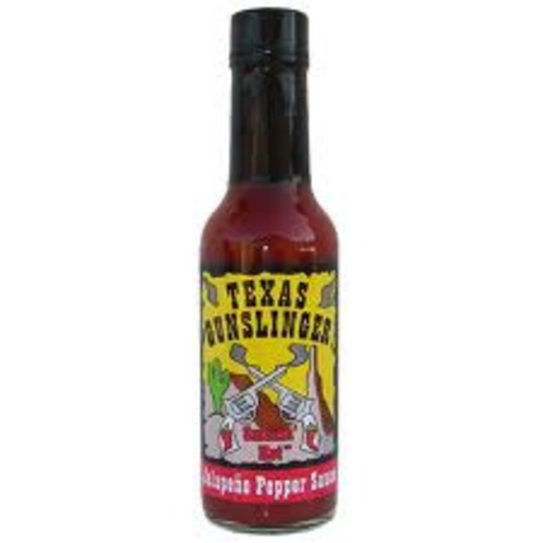 Zoom to enlarge the Texas Gunslinger Pepper Sauce • Red Jalapeno