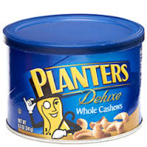 Zoom to enlarge the Planter’s Deluxe Whole Cashews In Canister