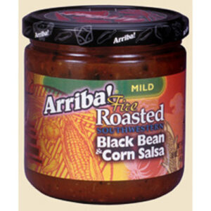 Arriba! Fire Roasted Southwestern Black Bean & Corn Salsa
