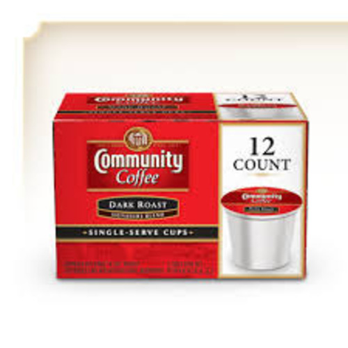 Zoom to enlarge the Community Coffee Single Serve • Dark Roast