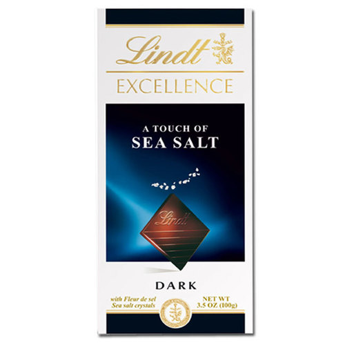 Zoom to enlarge the Lindt Excellence Sea Salt Dark Chocolate Candy Bar