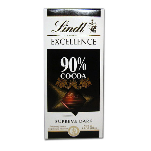 Zoom to enlarge the Lindt Excellence Bar • 90 % Cocoa