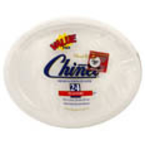 Zoom to enlarge the Chinet Platter &bull; White 12″x10″  /  12 Pk