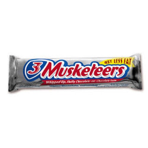 Zoom to enlarge the 3 Musketeers Chocolate Candy Bar