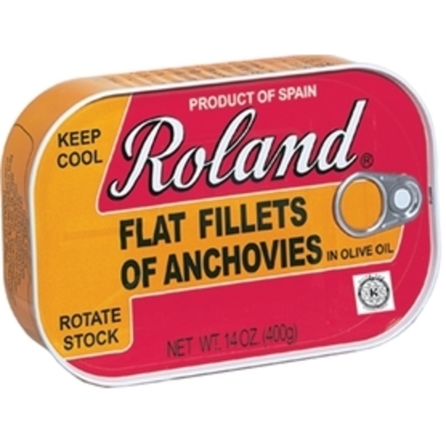 Zoom to enlarge the Roland Anchovy Fillets Flat Spain
