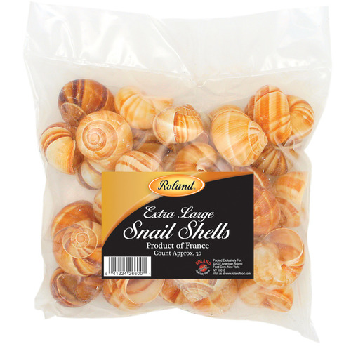 Zoom to enlarge the Roland Snail Shells • Ex Large 3 Dozen Bag