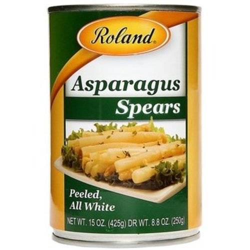 Zoom to enlarge the Roland Asparagus Spears White Canned