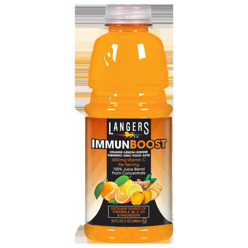 Zoom to enlarge the Langers Juice • Immuneboost – Orange / Tumeric / Ginger