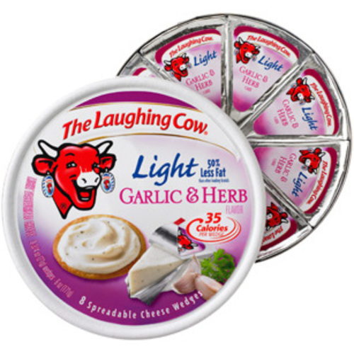 Zoom to enlarge the Laughing Cow Light Garlic & Herb