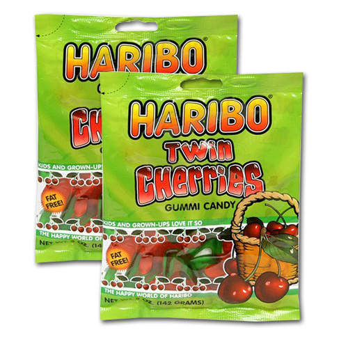 Zoom to enlarge the Haribo Twin Cherries Gummi Candy