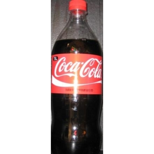 CocaCola 1 litre glass bottle