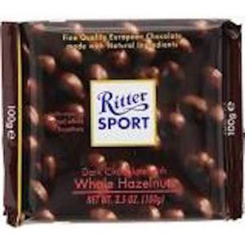 Zoom to enlarge the Ritter Sport Whole Hazelnut Dark Chocolate Candy Bar