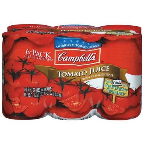 Campbells Tomato Juice 6pk