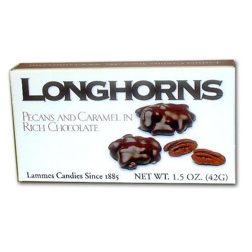 Zoom to enlarge the Lamme’s Texas Longhorn Mini Box Candy