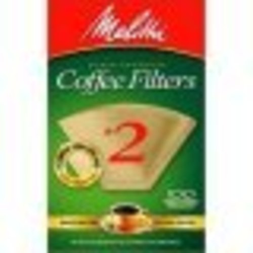 Zoom to enlarge the Melitta #2 Brown Coffee Filter • 100 Ct