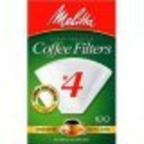 Zoom to enlarge the Melitta #4 White Coffee Filter • 100 Ct