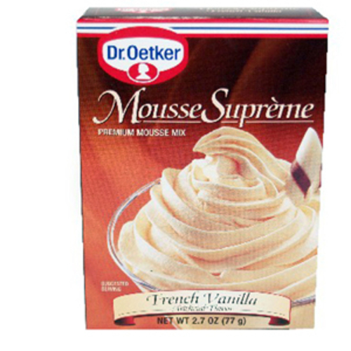 Zoom to enlarge the Dr Oetker Mousse • French Vanilla