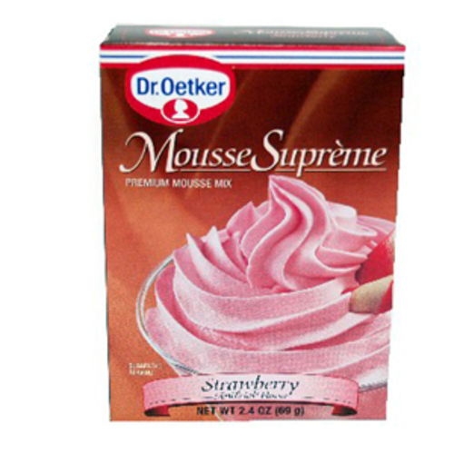 Zoom to enlarge the Dr Oetker Mousse • Strawberry