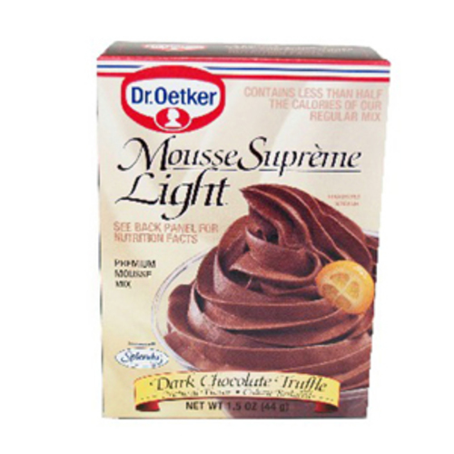 Zoom to enlarge the Dr Oetker Mousse • Light Dark Chocolate