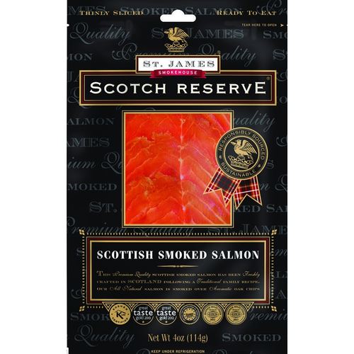 Zoom to enlarge the St. James Cold Smoked Salmon • Original 4oz