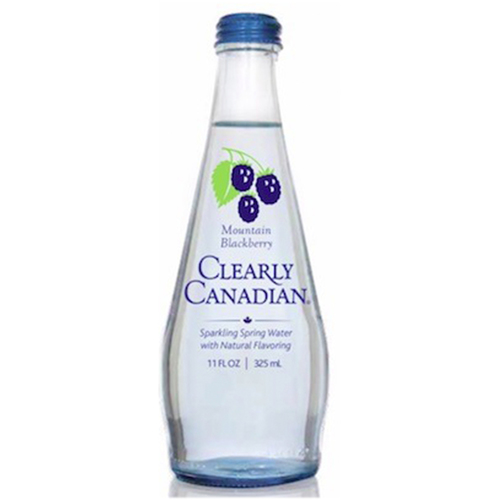 Zoom to enlarge the Clearly Canadian Mountain Blackberry Sparkling Flavored Water