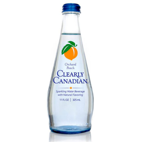 Zoom to enlarge the Clearly Canadian Orchard Peach Sparkling Flavored Water