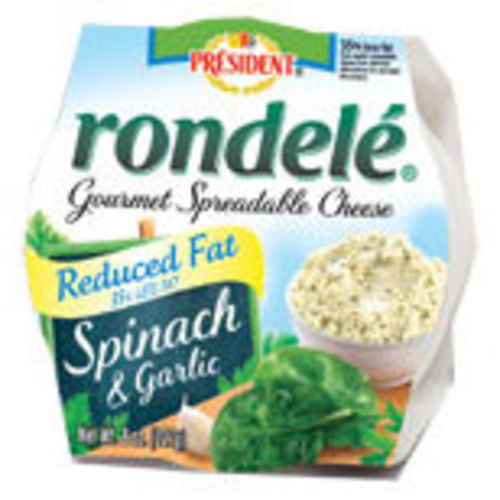 Zoom to enlarge the Rondele Reduced Fat Spinach & Garlic