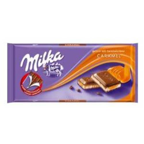 Zoom to enlarge the Milka Chocolate Bar • Caramel Milk