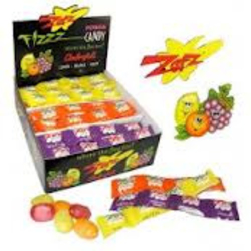 Zoom to enlarge the Zotz Fizz Assorted Flavored Raspberry Orange Grape Candy