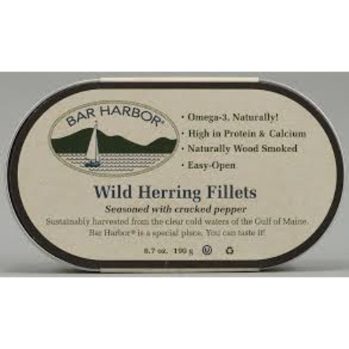 Zoom to enlarge the Bar Harbor Wild Herring Fillets With Cracked Pepper