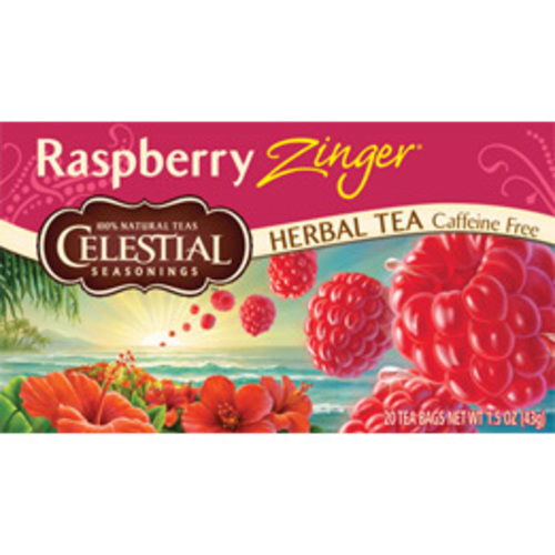 Zoom to enlarge the Celestial Seasonings Tea • Raspberry Zing