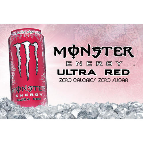 Monster Drink • Ultra Red 16