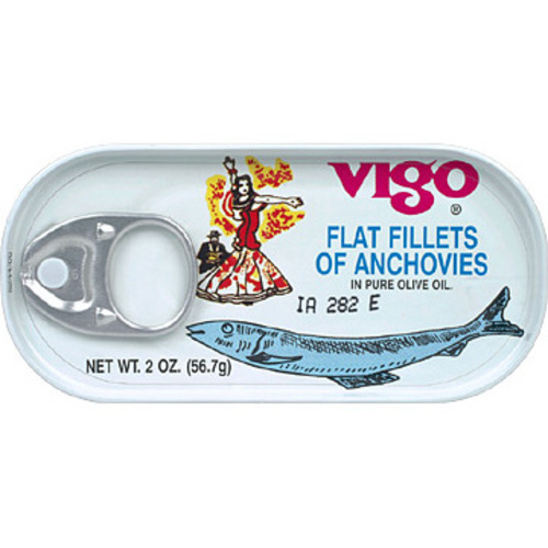 Zoom to enlarge the Vigo Anchovies Flat 2oz