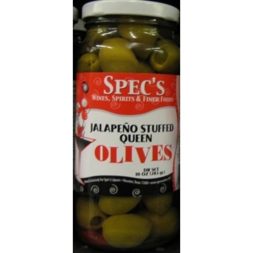 Zoom to enlarge the Spec’s Jalapeno Stuffed Olives