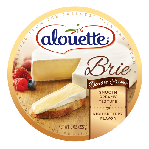 Zoom to enlarge the Alouette Double Creme Soft Ripened Brie Cheese Round