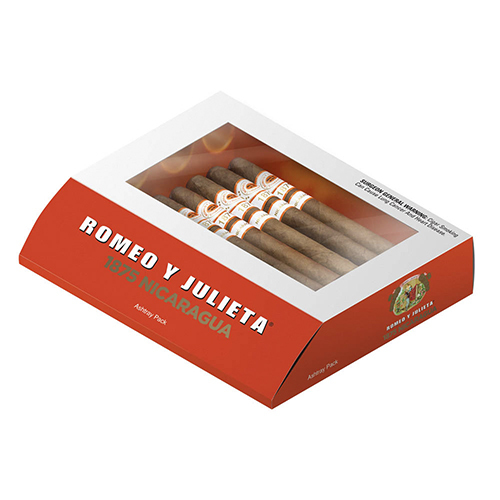 Zoom to enlarge the Cigar • Romeo Y Julieta 1875 Nicaragua Pack with Ashray 5pk