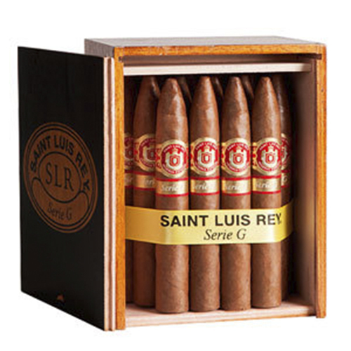 Zoom to enlarge the Cigar Saint Luis Rey Slr Serie G Natural No.6 Box Of Twenty-five