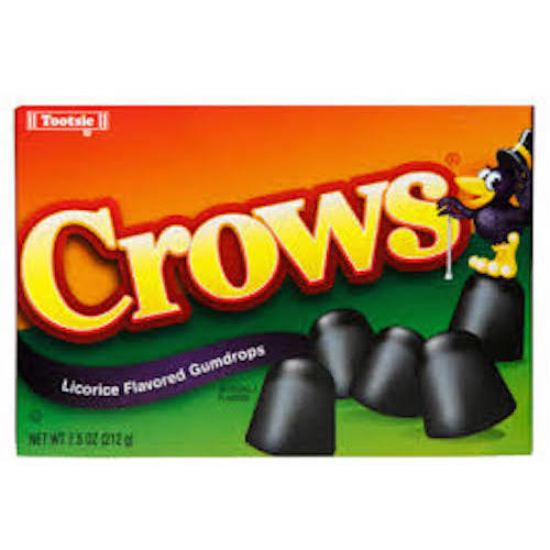 Zoom to enlarge the Crows Licorice Flavored Candy Gumdrops